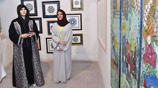 Sheikha Latifa Inaugurates Sikka Art Fair