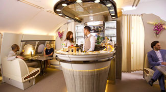Emirates celebrates 9th year of A380 with revamped onboard lounge