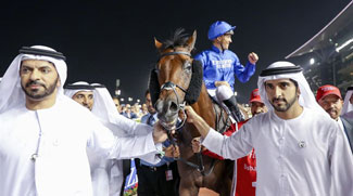 Godolphin Horse Thunders To Victory At Dubai World Cup