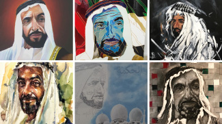 Incredible Tributes To HH Sheikh Zayed On Display