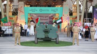 Dubai Police's Mobile Cannon To Visit Bab Al Shams Hotel