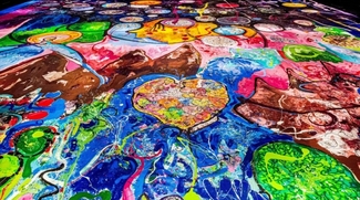 Dubai Based Artist's Masterpiece To Raise Money For Underprivileged Kids