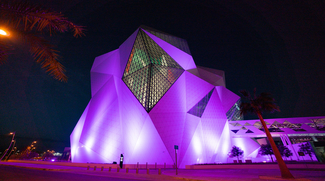 Yas Island Goes Purple For Emirati Children's Day