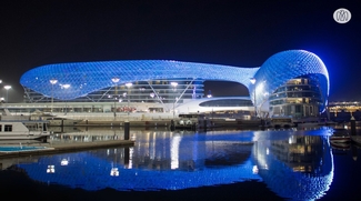 UAE Lights Up In Blue