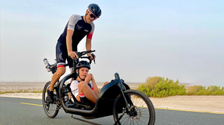 Father And Son Duo Cycle 3,000km Throughout June