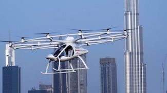 Flying Taxis To Have Special Air Corridors In Dubai