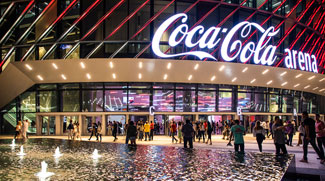 Coca-Cola Arena Opens Its doors