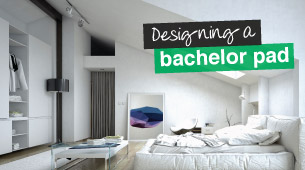 Designing a bachelor pad: Personality please