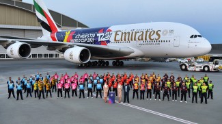 Emirates Unveils New T20 World Cup Livery