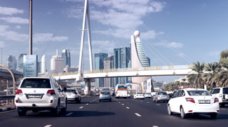 Dubai drivers improve