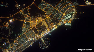 Images: Dubai from space