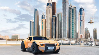 Made in the UAE, the Dhs 1.6m supercar