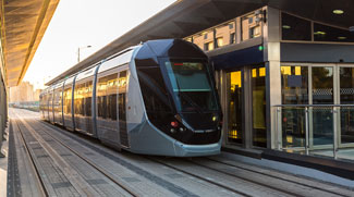 Breaking: A Car Has Crashed Into The Dubai Tram