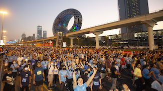 Record Numbers Take Part In Dubai Run