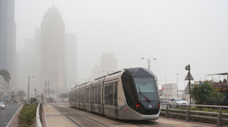 Dust Storm Covers Dubai