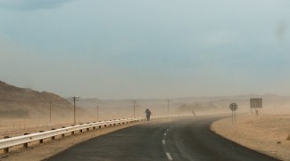 Low Visibility Caused By Dusty Weather