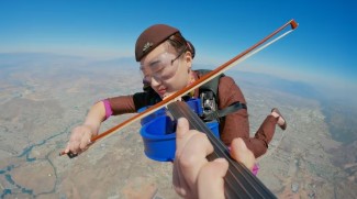 WATCH: Behind The Scenes Video Of The Skydiving Orchestra