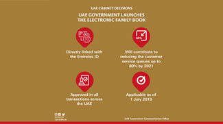 UAE Government Launches A New Electronic Family Book
