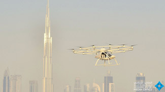 Watch: Dubai’s first flying taxi