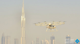 Dubai Ready For Flying Taxis