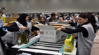 Watch: UAE Packs Over 10 Million Meals Of Food Aid To Gaza