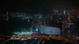 Guinness World Record For Largest Flying Screen