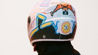 Unique Helmet Designs On Display At Expo