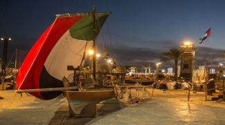 Fireworks At Sheikh Zayed Heritage Festival