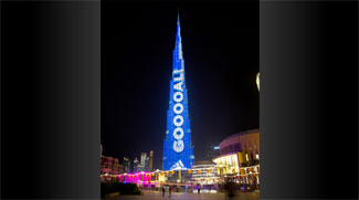 World Cup Fever Lights Up Burj Khalifa