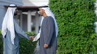 His Highness Sheikh Mohamed Bin Zayed Al Nahyan And His Highness Sheikh Mohammed Bin Rashid Al Maktoum Meet To Discuss National Affairs