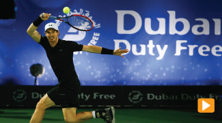 Watch: Murray becomes first British champion at Dubai Open