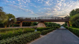 New Pedestrian And Cycling Bridge Opens At Mushrif National Park