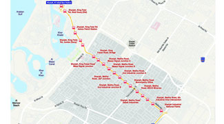 New Bus Route Between Dubai and Sharjah