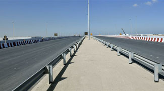 New Bridge Opens On Expo Road