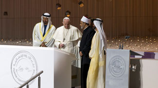 Foundation Stones For A New Church And Mosque Signed In Abu Dhabi
