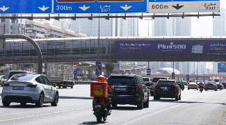 Delivery Riders Banned From Fast Lanes In Dubai Roads