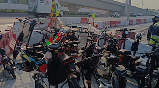Dubai Police Seize Over 13,000 Electric Scooters In Eight-Month Safety Crackdown