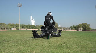 WATCH: Dubai Police Begin Training On Flying Motorbike