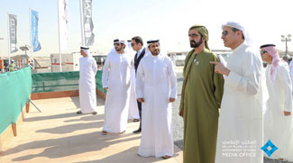 Sheikh Mohammed Reviews Progress Of Dubai Creek Tower