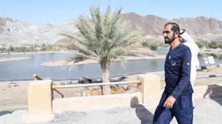 Sheikh Mohammed Visits Hatta