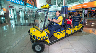Free Indoor Taxi Service At DXB