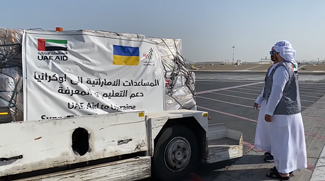 UAE Sends School Aid To Ukrainian Students