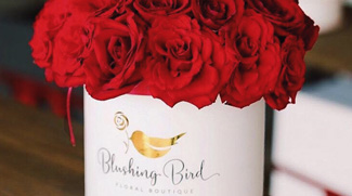 Win With Blushing Bird Flowers Boutique