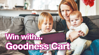 Win With Goodness Cart