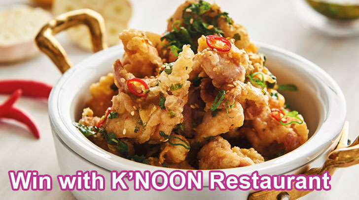 Win With K’NOON Restaurant